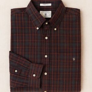 Jonathan Quale Men’s Plaid Button Down Shirt Tall XLT Cotton Blend